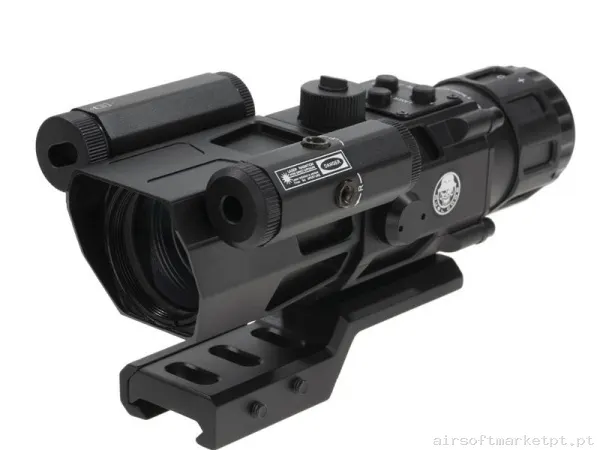 Red Dot 4x32 punto rojo con láser S2 Duel Code — Miras & Ópticas — Airsoft Market PT