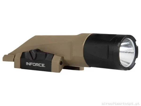 Lanterna Tática Inforce Wmlx White Gen 3 Dark Earth — Lanternas & Lasers — Airsoft Market PT