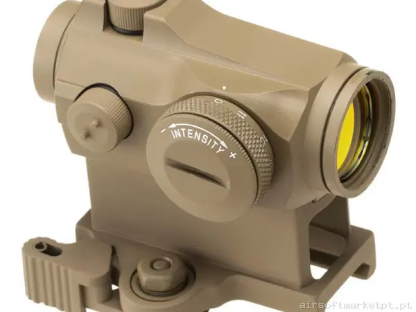 Mira Ponto vermelho T1 Aim-O RD-2 QD tan — Miras & Ópticas — Airsoft Market PT
