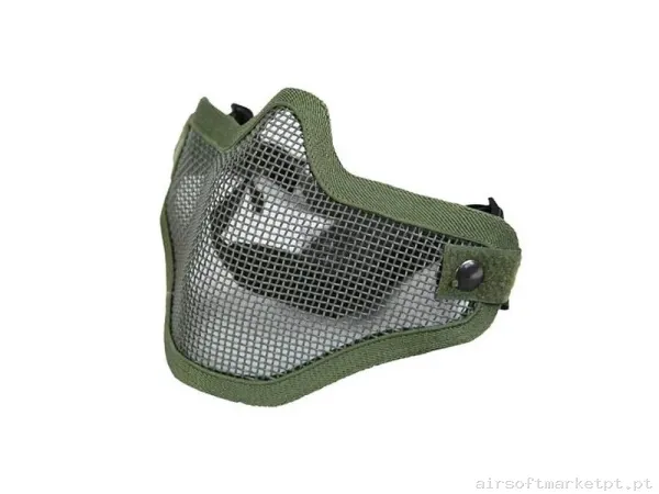 Máscara Airsoft OD Verde — Proteção Ocular & Facial — Airsoft Market PT