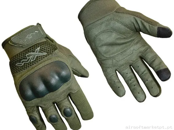 Luvas Wiley X Durtac Smart Touch Verde Foliagem — Gear Táctico — Airsoft Market PT