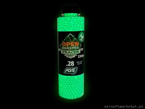 Bbs muniçao Traçantes 0,28 PVC Blaster ASG — Munição (BBs) — Airsoft Market PT