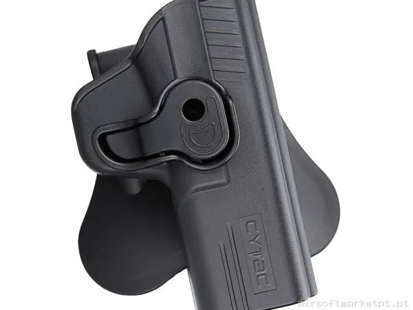 Pistolera Rígida S&w M&p9 Cytac preta — Coletes & Rigs — Airsoft Market PT