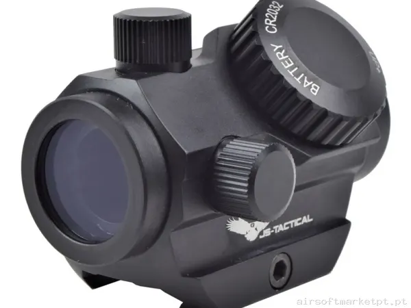 Mira Ponto Vermelho Js Tactical Micro Dot Sight negra — Miras & Ópticas — Airsoft Market PT