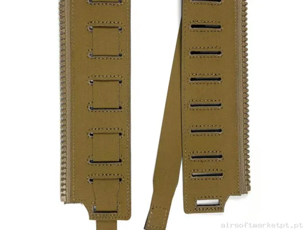 Adaptador de Zíper Conquer para Sistema MOLLE tan — Coletes & Rigs — Airsoft Market PT