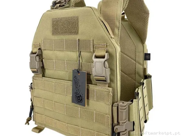 CHALECO MPC CONQUER 2.0 TAN — Coletes & Rigs — Airsoft Market PT