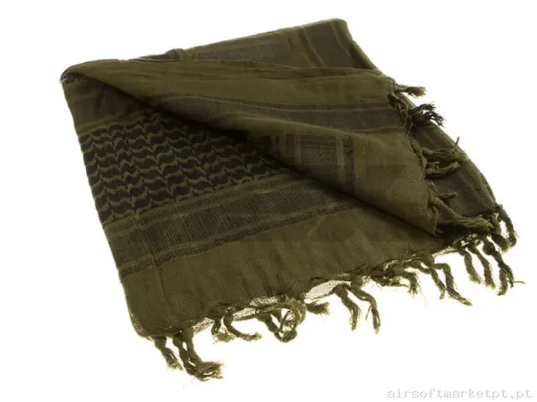 Lenço Tático Invader Gear Palestino Shemagh verde od — Proteção Ocular & Facial — Airsoft Market PT