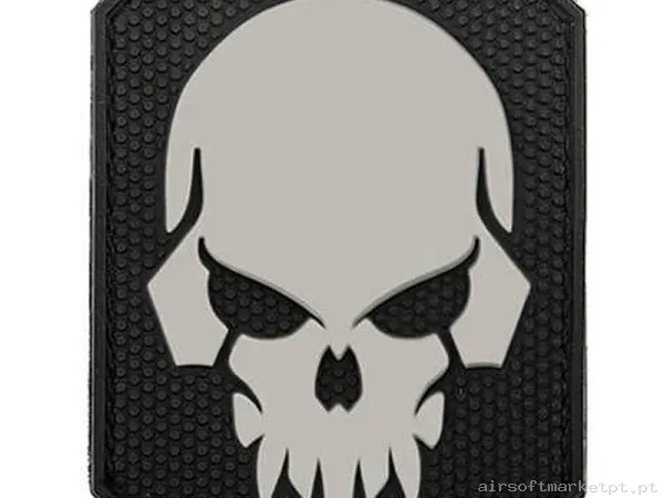 Parche Goma Relieve Emerson Pirateskull Patch 4 — Patches & Decoração — Airsoft Market PT