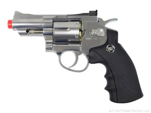 Revolver CO2 2,5" C708S Win Gun — Pistolas — Airsoft Market PT