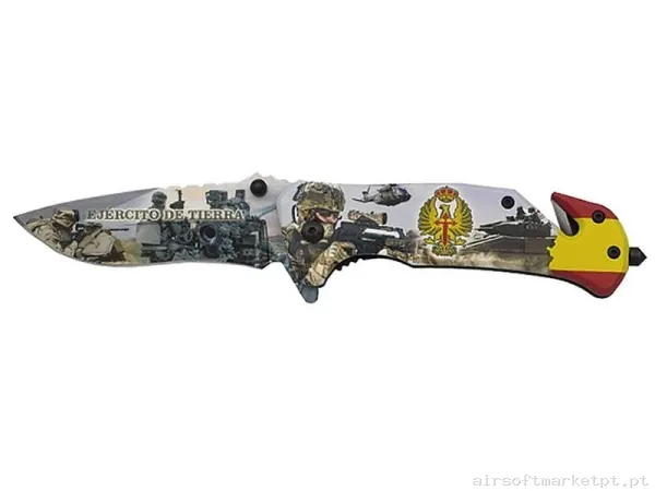 NAVAJA ALBAINOX 8.1 CM EJERCITO DE TIERRA — Ferramentas — Airsoft Market PT