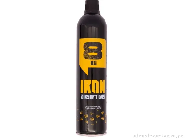 Botella Green Gas Arsenic Iron 8kg Sin Silicona — Gás & CO2 — Airsoft Market PT