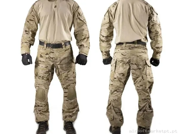 DELTA TACTICS UNIFORME DE COMBATE ÁRIDO ESPAÑOL - XL — Vestuário (Fardas) — Airsoft Market PT