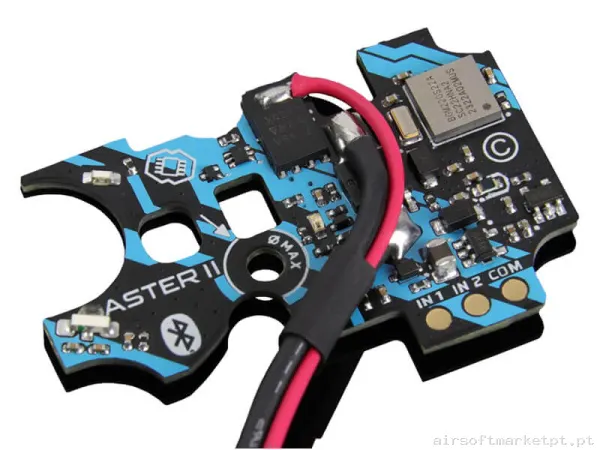 Interno Gatilho Electrónico Gate Aster II Bluetooth Ver.2 Expert Cableado Trasero with Quantum Trigger Rev. 2 — Peças Internas (AEG) — Airsoft Market PT