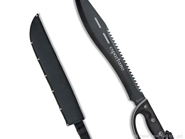 MACHETE BOLO ALBAINOX ESPARTANO MANGO SIERRA NEGRO — Ferramentas — Airsoft Market PT