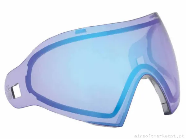 Lente Dye Ecran para Máscara I4/I5 Lente Térmica Fumaça Azul Gelo — Proteção Ocular & Facial — Airsoft Market PT