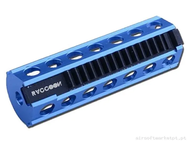 Interno Pistão AEG 14 Dentes Reforçado Aligeirado Alumínio Raccoon Rp003 — Peças Internas (AEG) — Airsoft Market PT