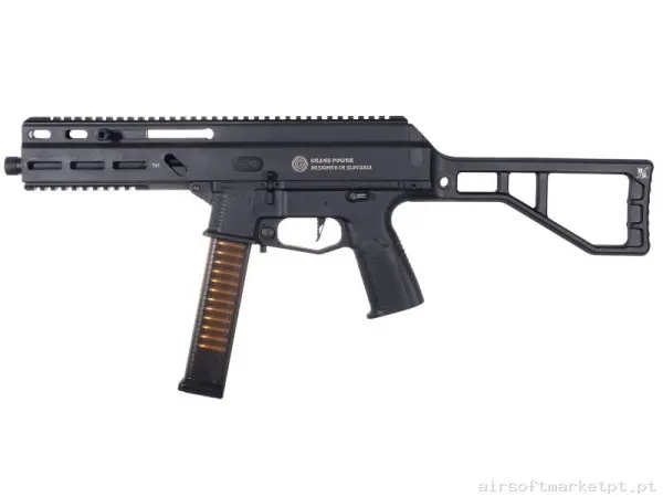 Réplica AEG Delta Armory Stribog Charlie Upgrade Sp10a3 negra — Rifles de Assalto (AR/M4/AK) — Airsoft Market PT