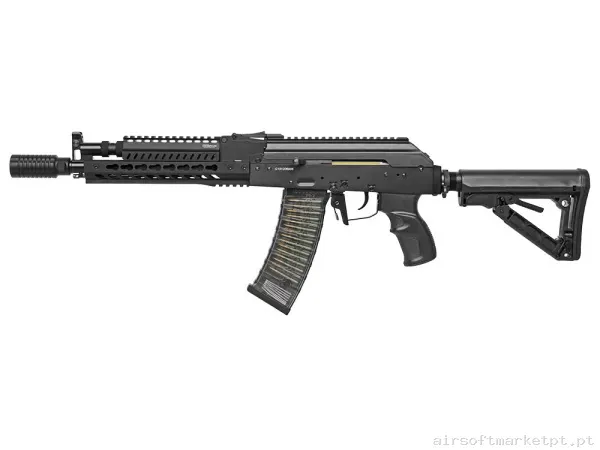 Réplica AEG AK74 G&G Rk74-E preta — Rifles de Assalto (AR/M4/AK) — Airsoft Market PT