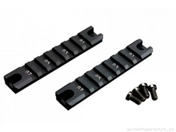 Trilhos Curtos G36 SRC — Peças Internas (AEG) — Airsoft Market PT