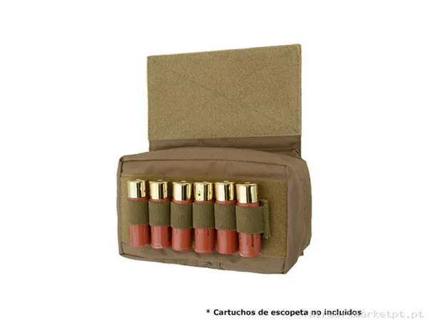Pouch Drop-Down Armor Carrier Para Chaleco Tan — Coletes & Rigs — Airsoft Market PT