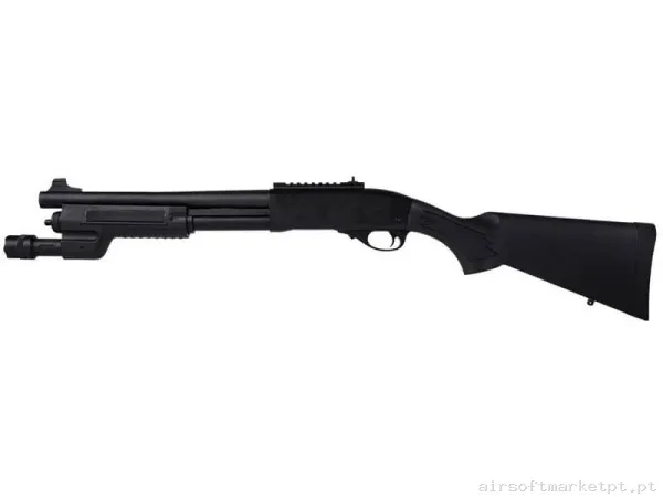 Réplica Mola Shotgun Secutor Velites Ferrum S-Ix negra — Shotguns — Airsoft Market PT