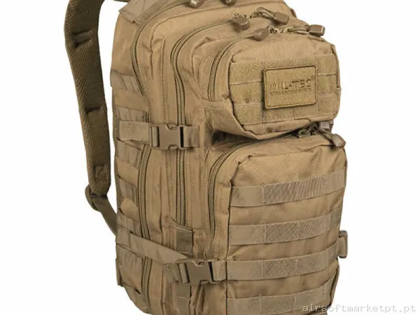 Mochila Táctica MOLLE Mil-Tec Us Assault Small 20l coyote — Sacos & Mochilas — Airsoft Market PT