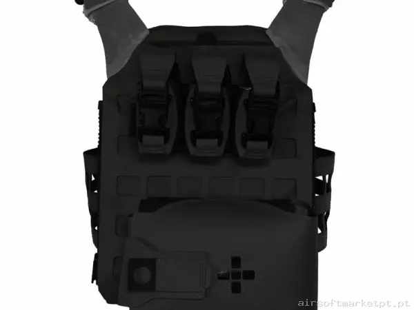 Back Panel Warrior Assault Láser Cut Assaulters Abp Mk1 negro — Coletes & Rigs — Airsoft Market PT