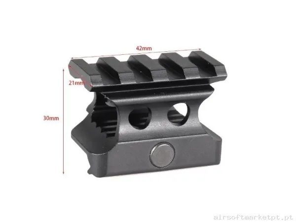 Montura Rail T1 M3005 42mm — Miras & Ópticas — Airsoft Market PT