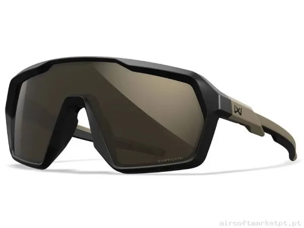 Óculos Wiley X Citadel Captivate Tungsteno negra/Tan — Proteção Ocular & Facial — Airsoft Market PT