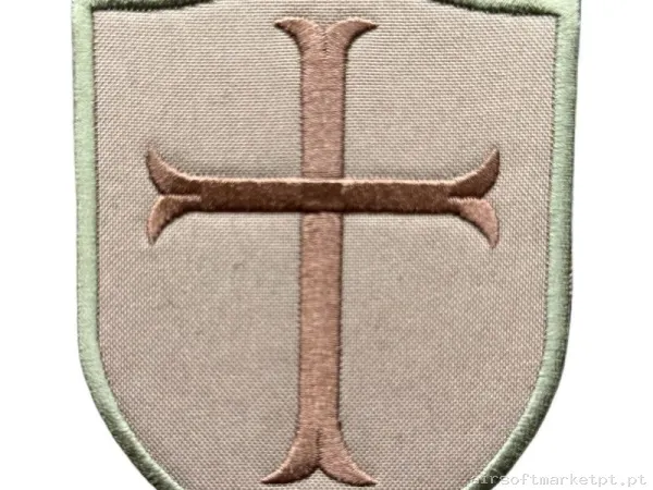 PARCHE TEMPLARIOS TAN — Patches & Decoração — Airsoft Market PT