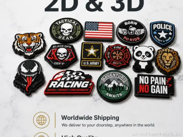 Your Logo. Your Team. Your Patch — Vestuário (Fardas) — Airsoft Market PT
