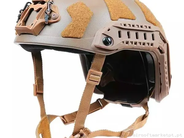 Capacete Sf Fma Super High Cut Ajuste Rápido Dark Earth M/L — Capacetes — Airsoft Market PT