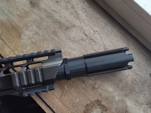 Extensor/Muzzle para Airsoft – Design Estético e Leve