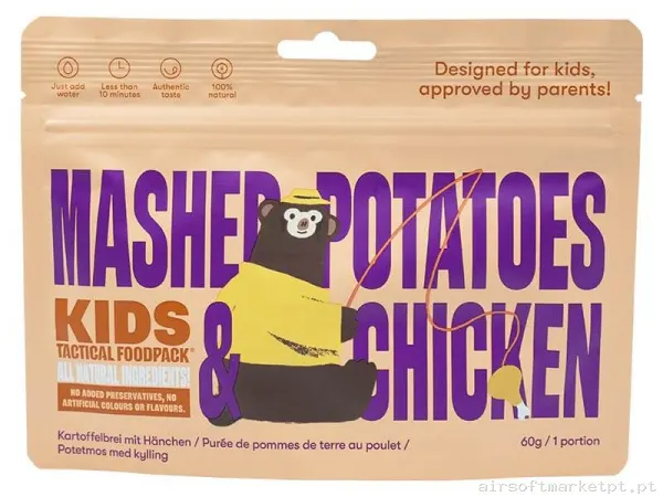 Comida Infantil Tactical Foodpack Kids Pure de Batata com Frango — Outros — Airsoft Market PT