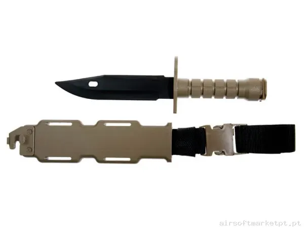 Faca Baioneta Dummy Cyma Polímero tan — Ferramentas — Airsoft Market PT
