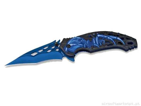 NAVAJA ALBAINOX CALAVERA SPIDER 9.3 CM — Ferramentas — Airsoft Market PT