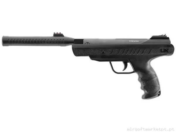 Airgun Gas Pistão 4.5mm Pistola Umarex Ux Trevor negra — Pistolas — Airsoft Market PT