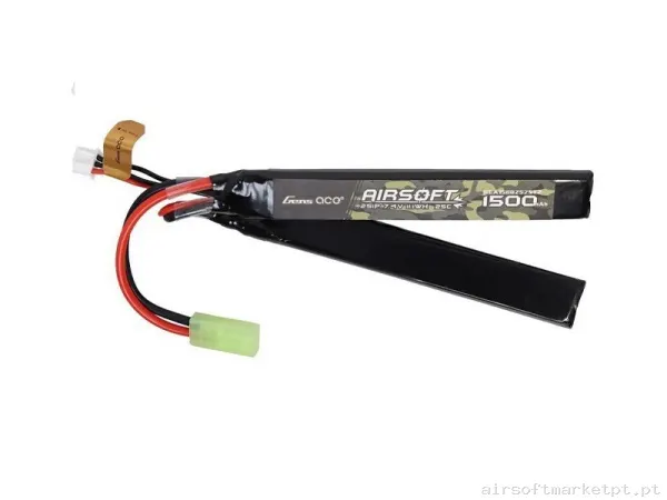 BateríA Gens Ace 1500mah 25c 7.4v 2 Modulos Tamiya — Baterias & Carregadores — Airsoft Market PT