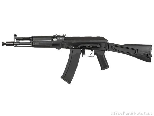 Réplica AEG Ak Specna Arms SA-J09 Edge 2.0 Aster preta — Rifles de Assalto (AR/M4/AK) — Airsoft Market PT