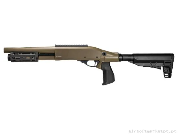 Réplica GBB Shotgun Secutor Velites Invicta G-Vi tan — Shotguns — Airsoft Market PT