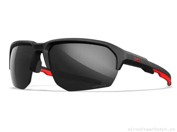 Óculos Wiley X Jakl Captivate preto preto/Vermelho (American Sniper) — Proteção Ocular & Facial — Airsoft Market PT