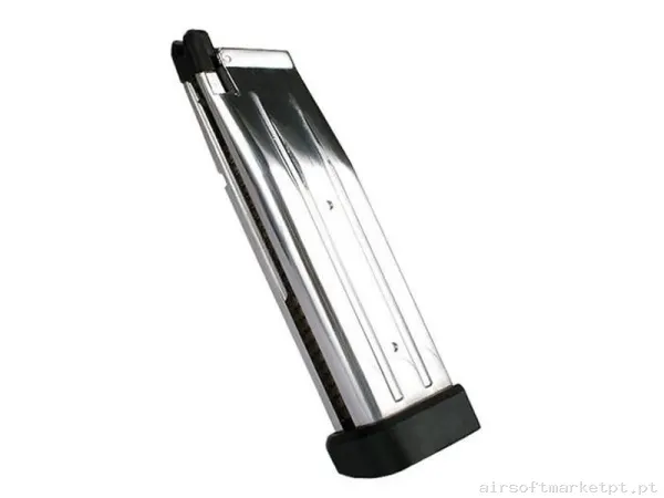 Cargador Tokyo Marui Hi-Capa 5.1 Stainless 30Bbs — Carregadores / Magazines — Airsoft Market PT