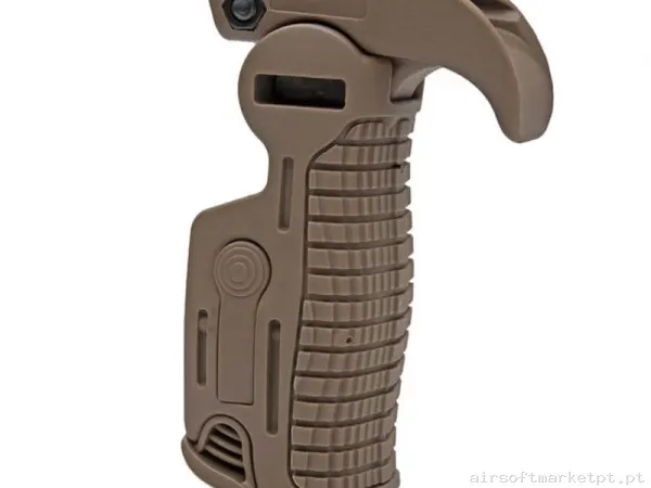 Externo Grip RIS Abatível Fma Tb193 Terra Escura — Acessórios & Componentes — Airsoft Market PT