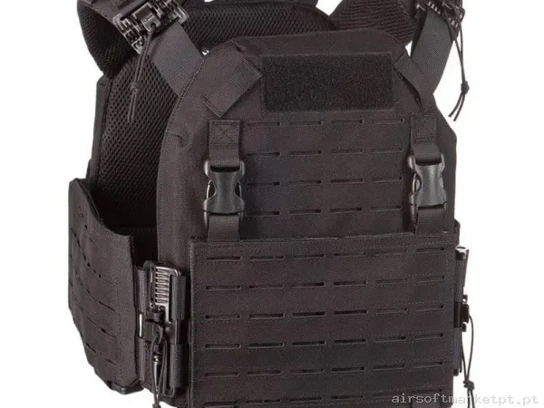 Colete Qrb Reaper Porta Placas Invader Gear preto — Coletes & Rigs — Airsoft Market PT