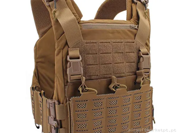 Chaleco Corso Drake MK5 Coyote — Coletes & Rigs — Airsoft Market PT