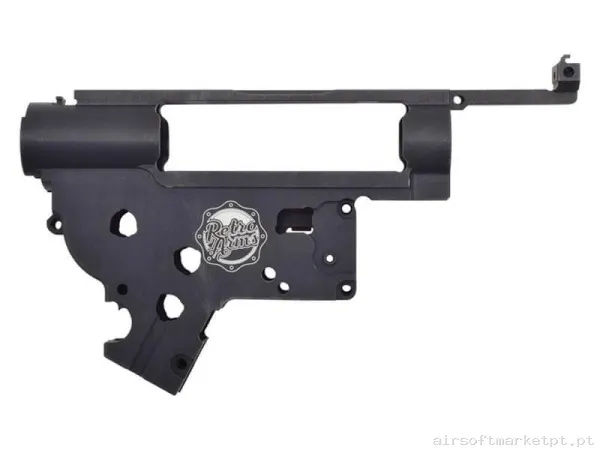 Carcaça Interna do Gearbox Tokyo Marui Sopmod M4 Retroarms Reforçada 8mm — Peças Internas (AEG) — Airsoft Market PT