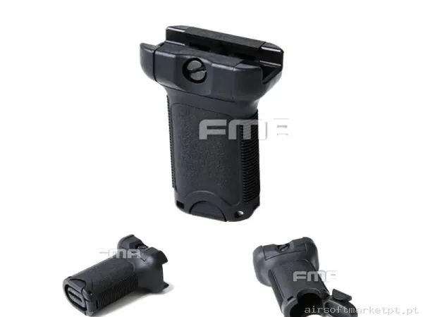 GRIP PICATINNY COMBAT CORTO FMA - NEGRO — Acessórios & Componentes — Airsoft Market PT