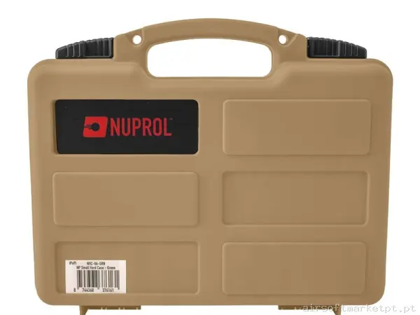 Maletín corto con espuma precortada - Nuprol Tan — Sacos & Mochilas — Airsoft Market PT