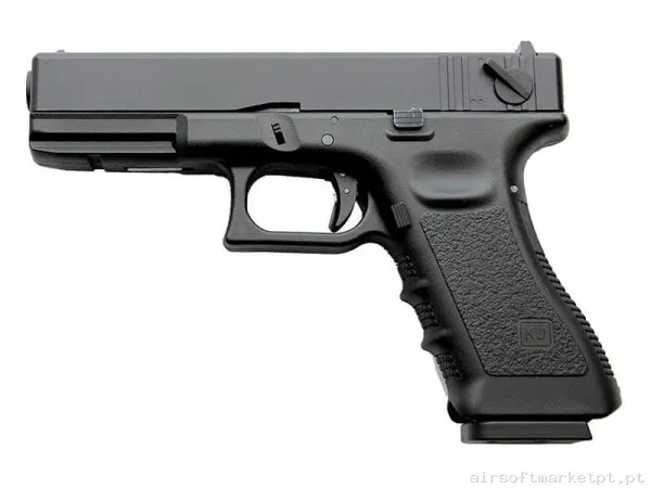 Réplica GBB Pistola G18 Kj Works KP-18 negra — Pistolas — Airsoft Market PT