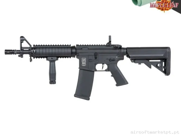 Specna Arms Sa-C04 Core Hal Etu Negra + Goma Maple Leaf — Rifles de Assalto (AR/M4/AK) — Airsoft Market PT